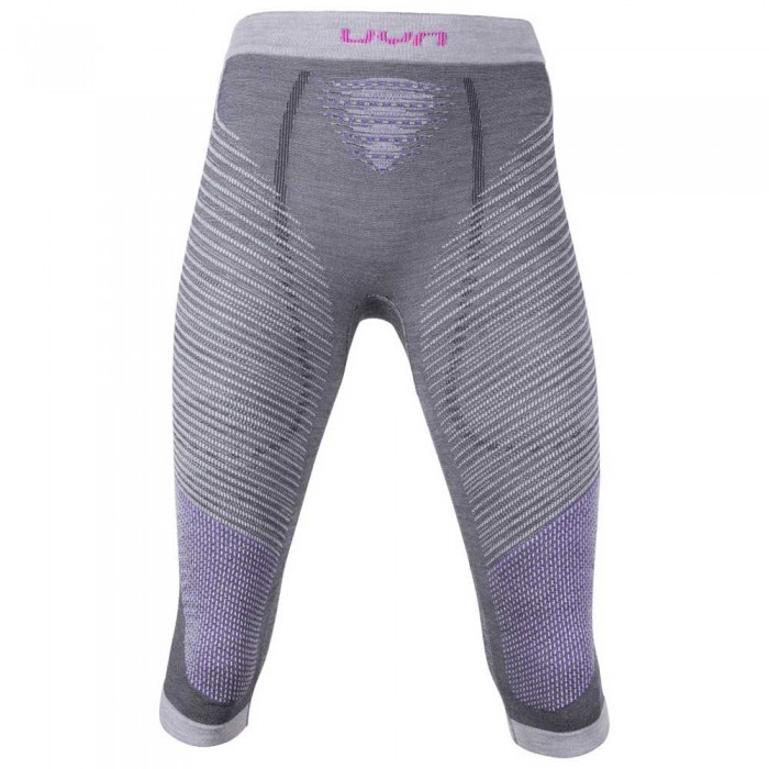 [해외]UYN Fusyon 3/4 베이스 레이어 바지 1137765660 Anthracite / Purple / Pink