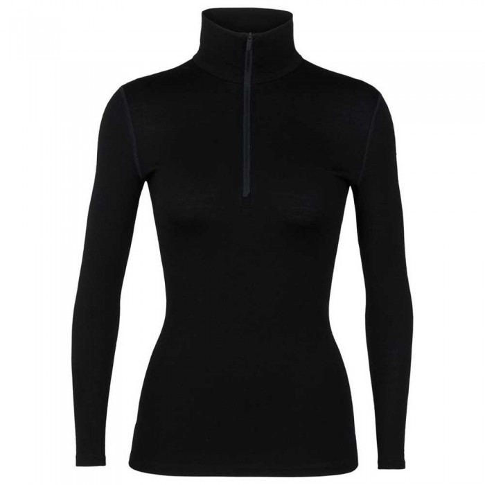 [해외]아이스브레이커 260 Tech Merino 긴팔 베이스 레이어 3136879975 Black