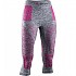 [해외]엑스 바이오닉 Energy Accumulator 4.0 3/4 베이스 레이어 바지 3137215297 Grey Melange / Pink