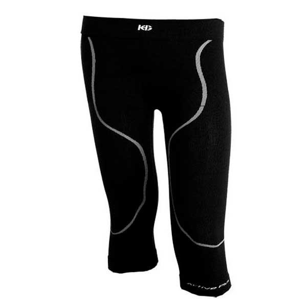 [해외]SPORT HG Compressive Microperforated 3/4 베이스 레이어 바지 9135873296 Black