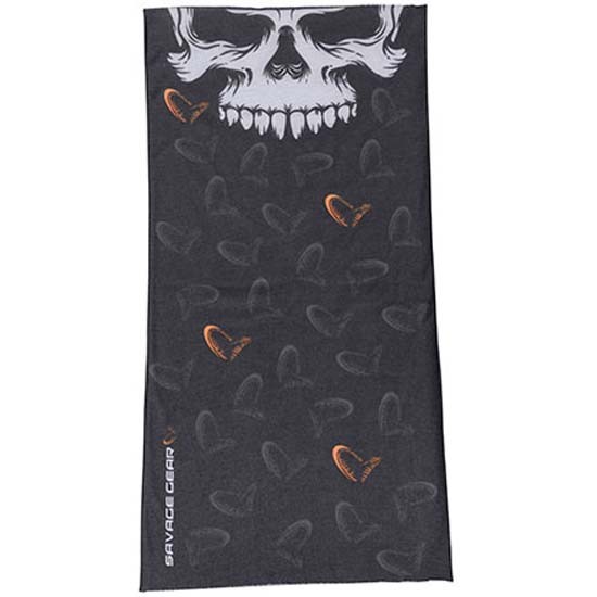 [해외]SAVAGE GEAR Skull Tec 넥워머 9136070190 Black