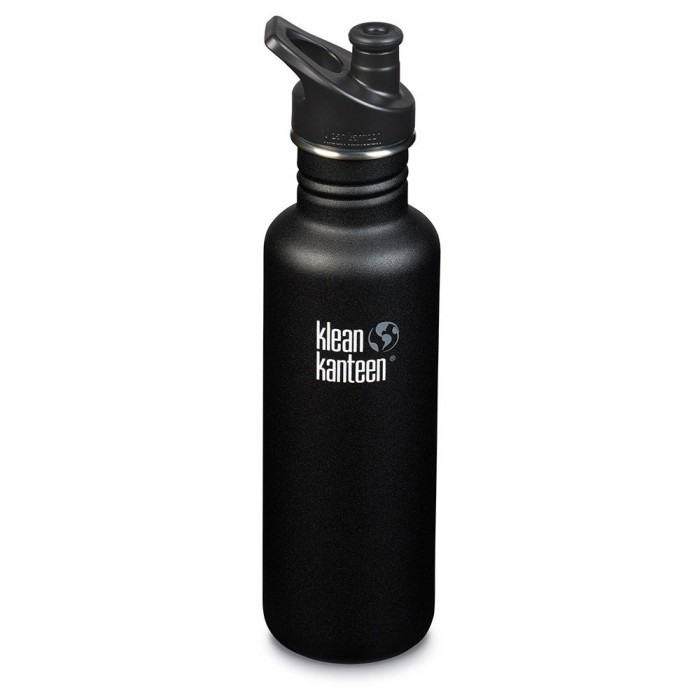 [해외]KLEAN KANTEEN 플라스크 Classic 800ml 12136813362 Shale Black