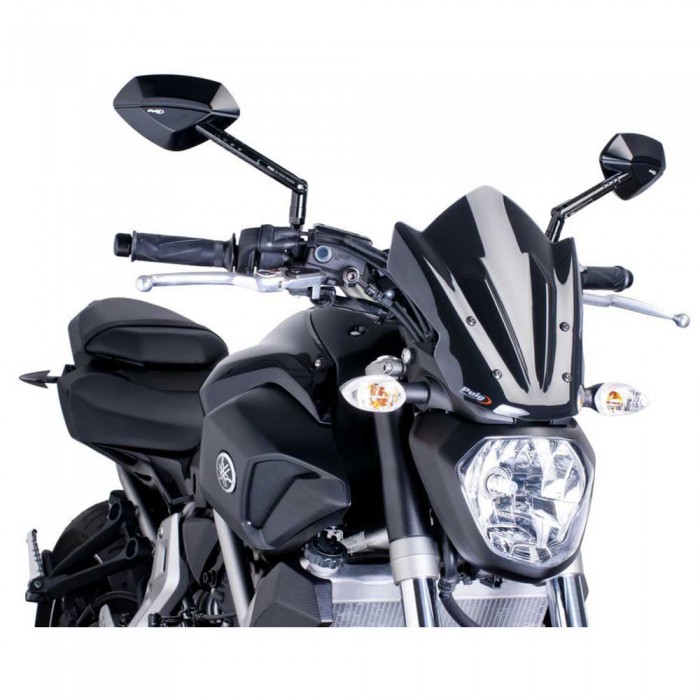 [해외]PUIG Carenabris New Generation Sport Yamaha FZ-07/MT-07 앞유리 9138284795 Black