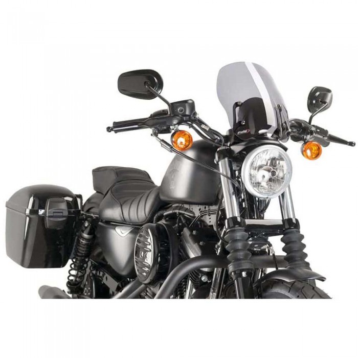 [해외]PUIG Carenabris New Generation Touring Harley Davidson Sportster 앞유리 9138284837 Smoke