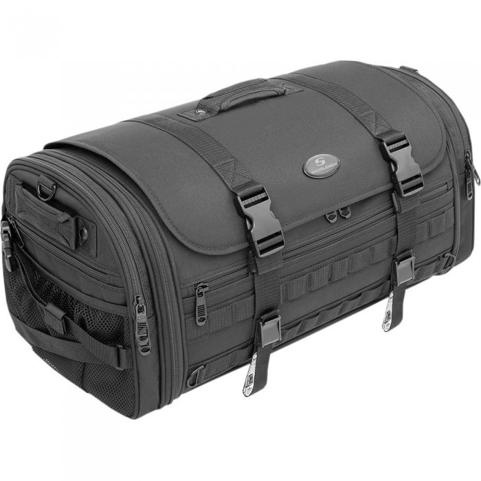 [해외]새들맨 오토바이 가방 TR3300DE Tactical Deluxe Rack Bag 54.1L 9137476142 Black