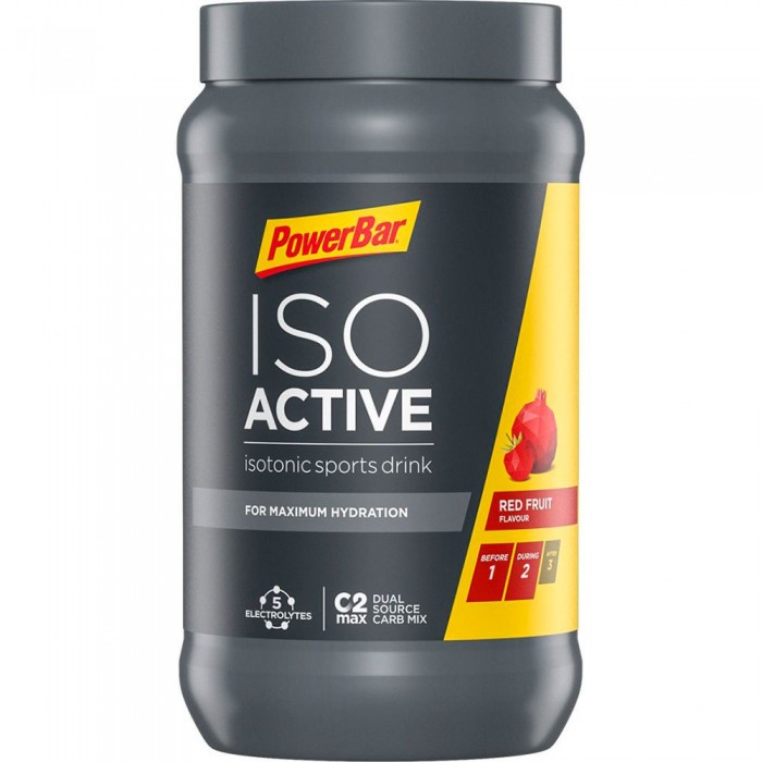 [해외]파워바 Isoactive 600g 6 단위 가루 빨간색 과일 4136965617