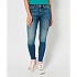 [해외]슈퍼드라이 Mid Rise Skinny 청바지 138186006 Salem Mid Worn Blue