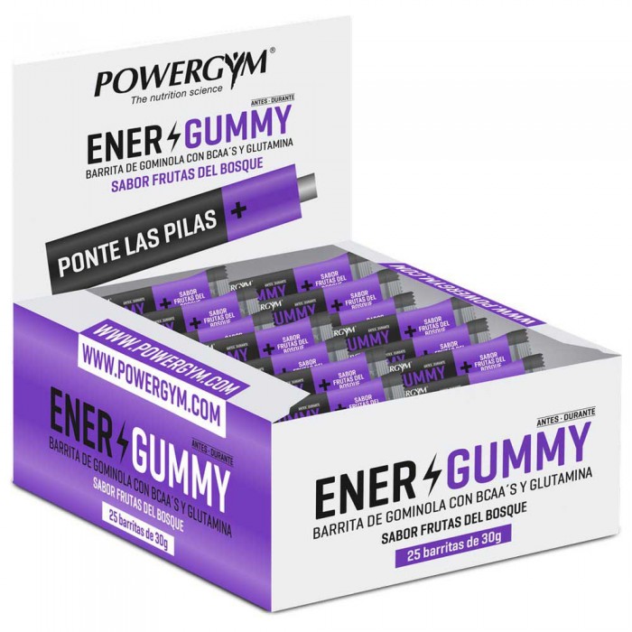 [해외]POWERGYM Energummy 30g 빨간 과일 에너지 젤리 상자 36 단위 14138050064 Lila