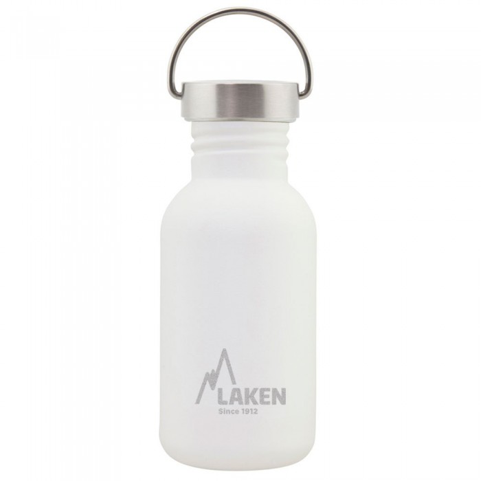 [해외]LAKEN Basic 500ml 스테인리스 스틸 병 6138048701 White