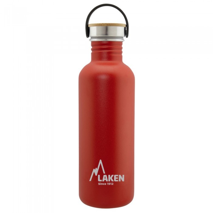 [해외]LAKEN Basic 1L 스테인리스 스틸 병 6138048770 Red