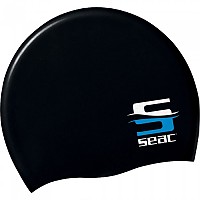 [해외]SEACSUB 수영 모자 Silicone 6138297620 Black