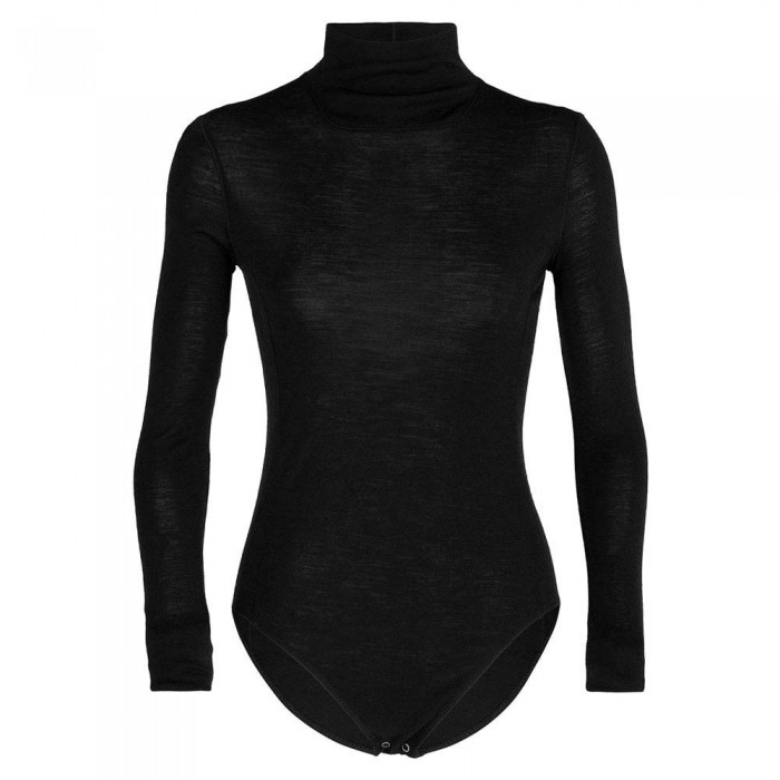 [해외]아이스브레이커 Queens High Neck Merino 보디 4138215060 Black