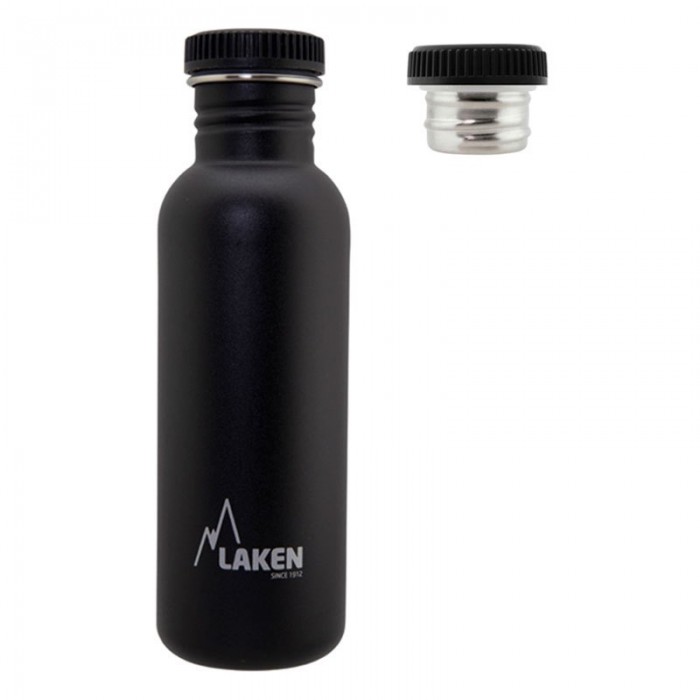 [해외]LAKEN Basic 750ml 나사 모자 12138048737 Black