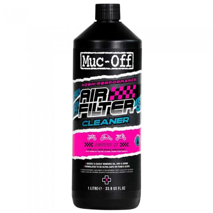 [해외]MUC OFF 에어 필터 클리너 1L 9138307542 Black / Pink