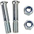 [해외]RENTHAL 나사 Replacement Bolt Kit 12X68 Mm 9137563796 Silver