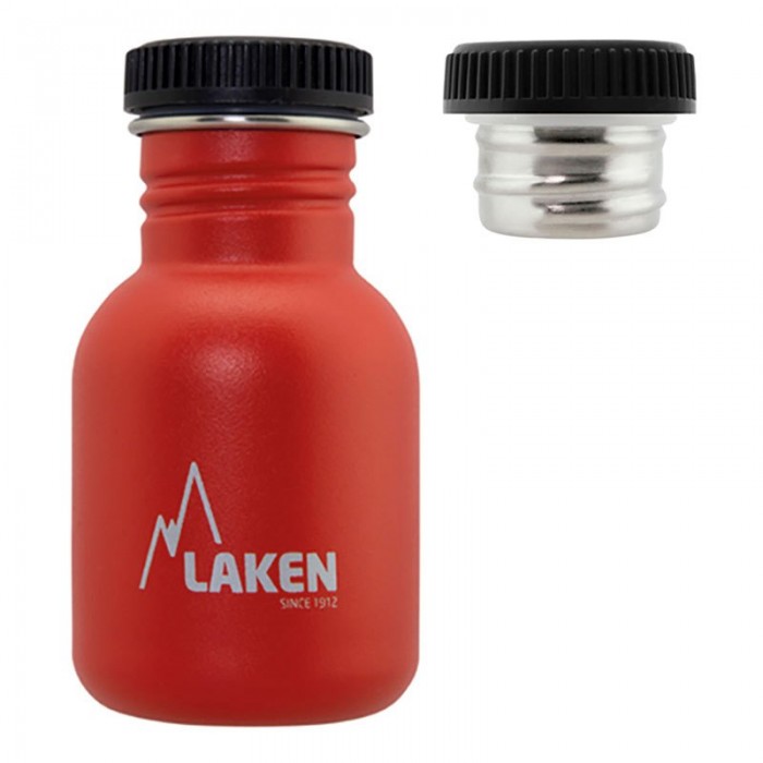 [해외]LAKEN Basic 350ml 나사 모자 3138048721 Red