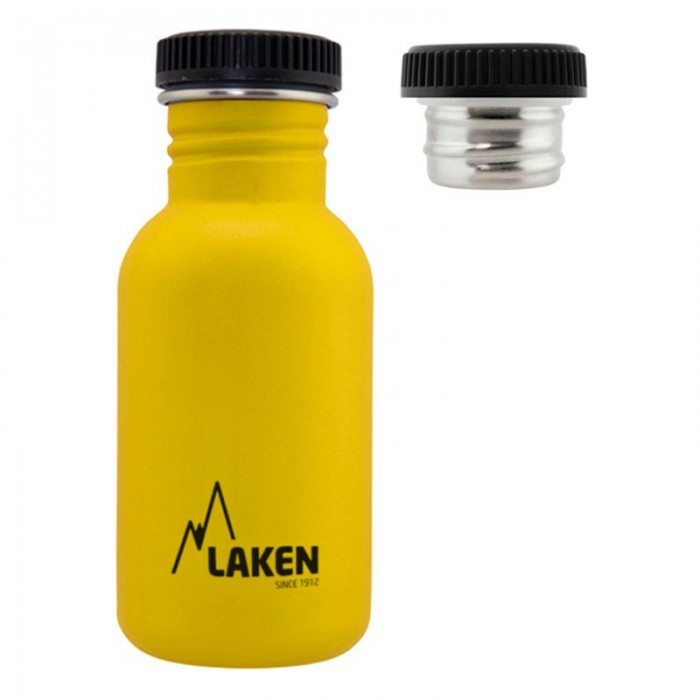 [해외]LAKEN Basic 500ml 나사 모자 3138048732 Yellow