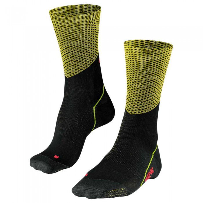 [해외]FALKE BC Impulse Slope 양말 1138324566 Black / Yellow