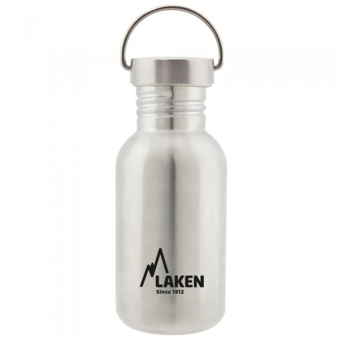 [해외]LAKEN Basic 500ml 스테인리스 스틸 병 7138048698 Steel