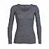 [해외]아이스브레이커 Siren Sweetheart Merino 긴팔 베이스 레이어 7136383540 Gritstone Heather