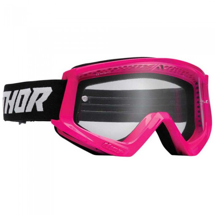 [해외]THOR Combat 오프로드 고글 9138316102 Fluo Pink