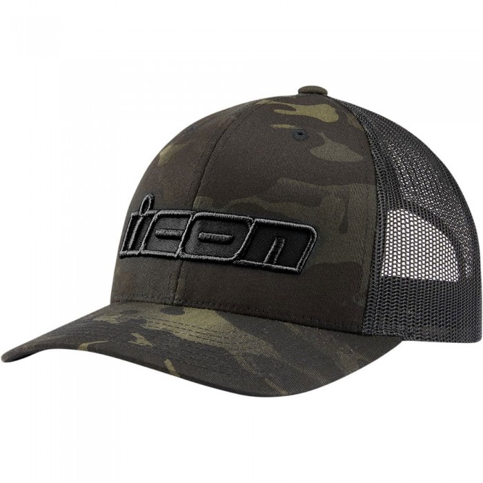 [해외]ICON MC Punch 모자 9138335877 Camo Black