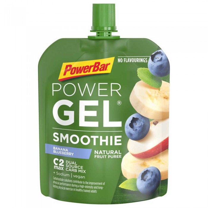 [해외]파워바 에너지 젤 파워Gel Smoothie 90g 바나나 그리고 블루베리 3138258809 Green