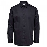 [해외]SELECTED 긴 소매 셔츠 Ethan Classic Slim 138345000 Black