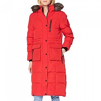[해외]슈퍼드라이 롱line Faux Fur Everest 재킷 137559928 High Risk Red