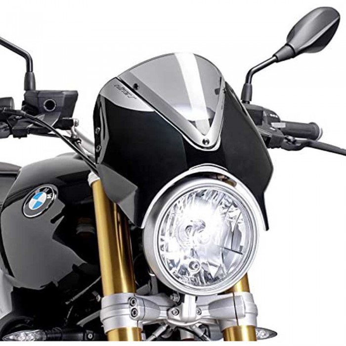 [해외]PUIG Retrovision BMW R Nine T/Pure 앞유리 9138283103 Smoke / Black