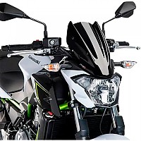 [해외]PUIG 바람막이 유리 Carenabris New Generation Sport Kawasaki Z650 9138284727 Black