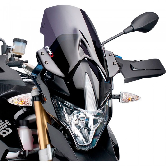 [해외]PUIG Carenabris New Generation Touring Aprilia Dorsoduro 750/900/1200 앞유리 9138284823 Dark Smoke