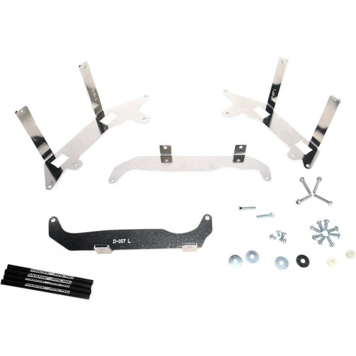 [해외]MOOSE HARD-PARTS Aluminium 11-167 Honda CRF 450R 13-14 라디에이터 가드 9138342899 Silver