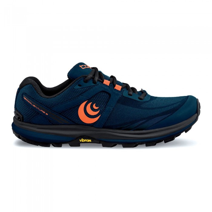 [해외]TOPO ATHLETIC Terraventure 3 트레일 러닝화 4138036720 Navy / Orange