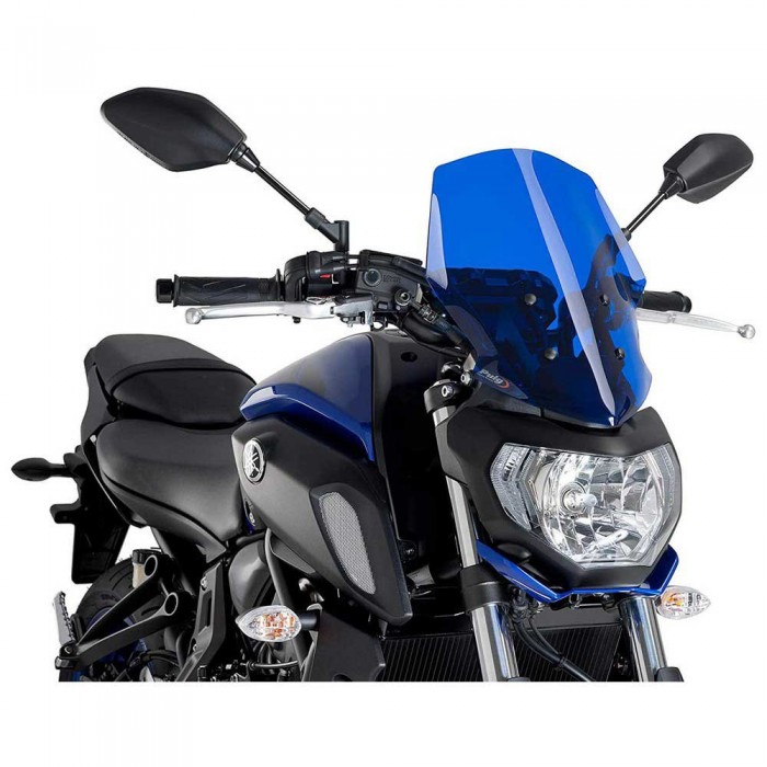 [해외]PUIG Carenabris New Generation Touring Yamaha MT-07 앞유리 9138284876 Blue