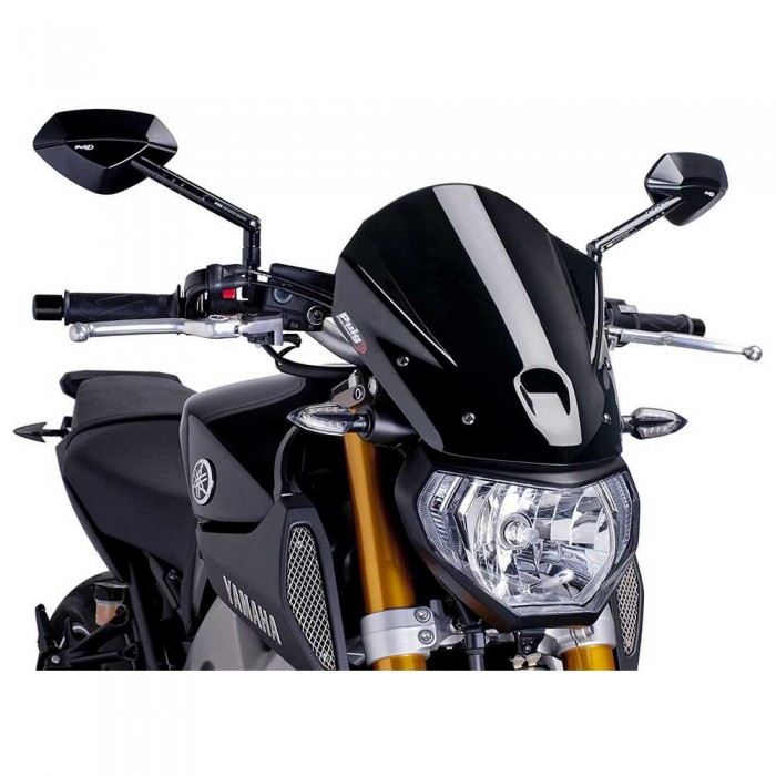 [해외]PUIG 앞유리 Yamaha MT- Carenabris New Generation Touring 09 9138284880 Black