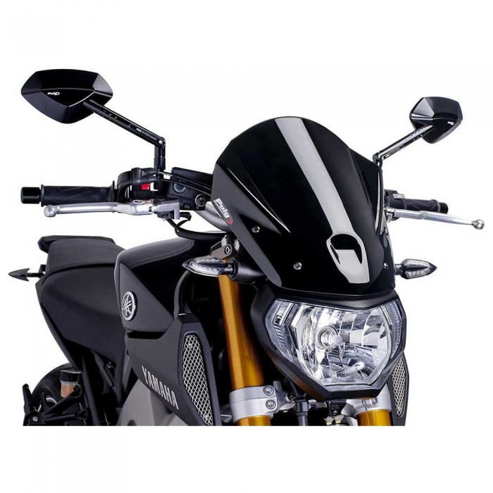 [해외]PUIG Carenabris New Generation Touring Yamaha MT-09 앞유리 9138284880 Black