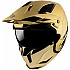 [해외]MT 헬멧 컨버터블 헬멧 Streetfighter SV Chromed 9138277690 Gold