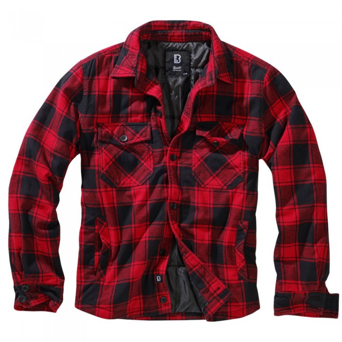 [해외]BRANDIT Lumberjack 자켓 138023791 Red / Black