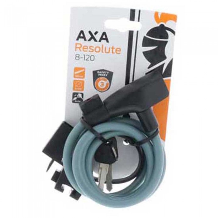 [해외]AXA 케이블 잠금 장치 Resolute 8 Mm 1138317500 Khaki Green