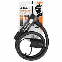 [해외]AXA 케이블 잠금 장치 Resolute Combination 12 Mm 1138317504 Black