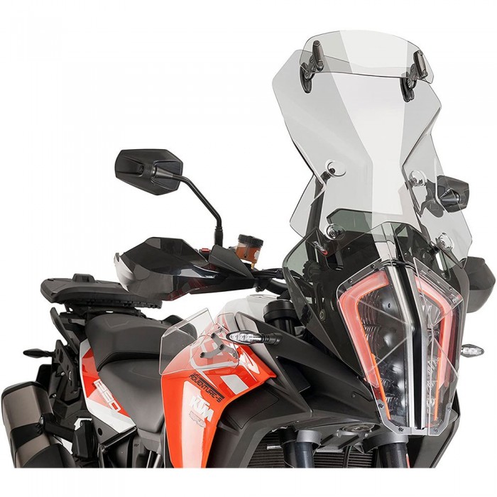 [해외]PUIG Touring KTM 1290 Super Adventure R/S 바이저가 있는 앞유리 9138359644 Smoke