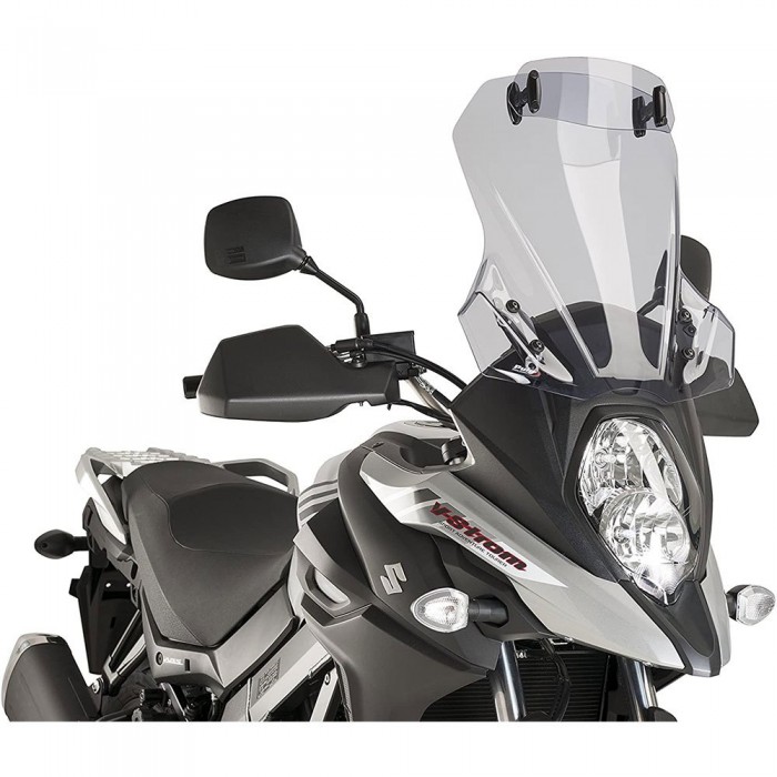 [해외]PUIG Touring Suzuki DL650 V-Strom/DL650XT V-Strom 바이저가 있는 앞유리 9138359648 Smoke