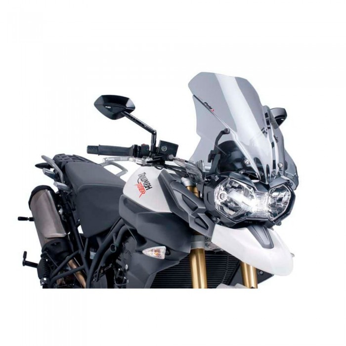 [해외]PUIG Touring Triumph Tiger 800 XC/XCA/XCX/XR/XRT/XRX 앞유리 9138363242 Dark Smoke