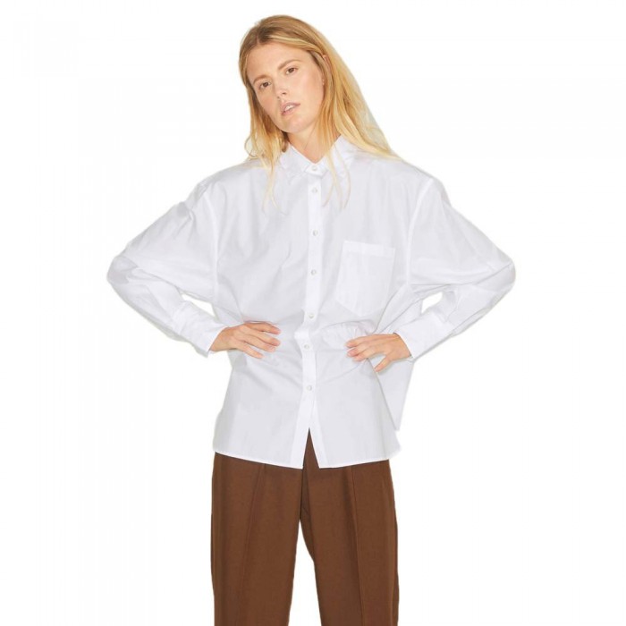 [해외]잭앤존스 Jamie Relaxed Poplin JJXX 긴팔 셔츠 138372229 White