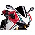 [해외]PUIG R-Racer Ducati 1199 Panigale R/S&1199 Superleggera 앞유리 9138363189 Black