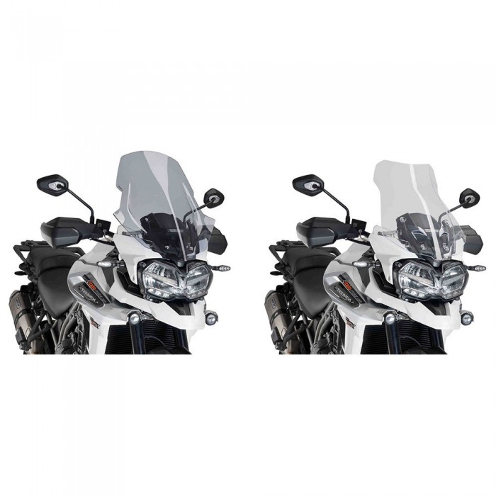 [해외]PUIG Touring Triumph Tiger Explorer XC/XCA/XCX/XR/XRT/XRX 앞유리 9138377275 Smoke