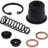 [해외]MOOSE HARD-PARTS Yamaha YZ250FX 15-20 브레이크 마스터 실린더 수리 키트 9138367760 Black