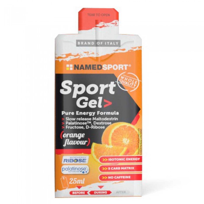 [해외]NAMED SPORT 에너지 젤 Sport 25ml 주황색 1138343535 Orange