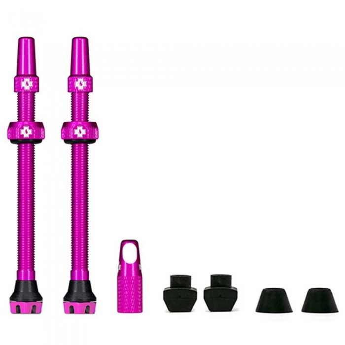 [해외]MUC OFF 밸브 Tubeless Presta 2 단위 1138305424 Pink